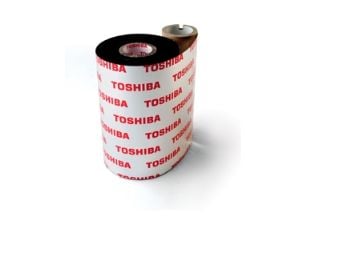 Toshiba TEC AG2 68mm x 600m, Toshiba B-SX4, B-SX5, B-372, B-472, B-572, B-482, B-492, Trermisk overføring, Sort, 600 m, 68 mm