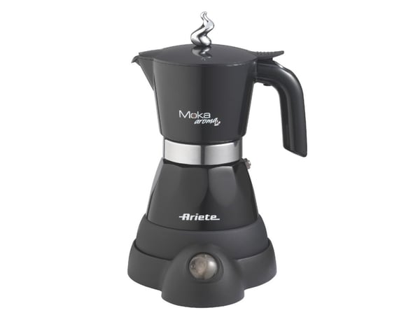 Ariete 1358 Moka Aroma Elettrica - Elektrisk siler - 4 kopper - svart