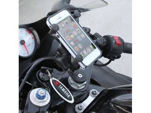 RAM Mounts RAM-B-176-A-UN7, Mobiltelefon/smarttelefon, Aktiv holder, Motorsykkel, Sort