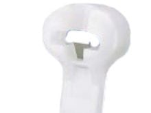 BT4M-C Johdinside teräksellä 2,4X361 mm 100 kpl valkoisia pakkauksia - (100 kpl)