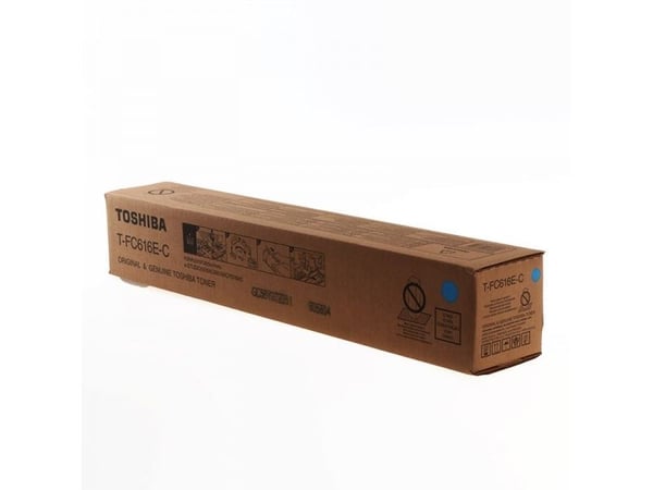 Toshiba TFC616EC - syaani - alkuperäinen - tonerpatron - e-STUDIO 5516AC, 5516AC LCF, 6516AC, 7516AC, 6516AC, 7516AC