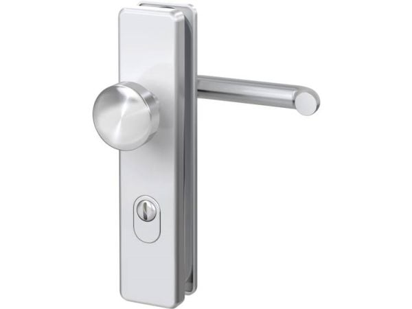 BASI 7500-0308, Käytäväoven kahva, Sisätila ja ulkotila, Ruostumaton teräs, Ruostumaton teräs, Matta, 248 mm