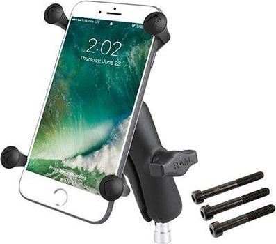RAM Mounts RAM-B-367-UN10U, Mobiltelefon/smarttelefon, Passiv holder, Motorsykkel, Sort