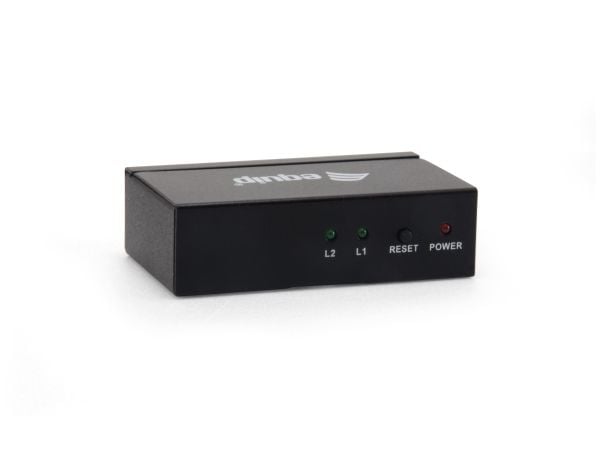 Equip 332712, HDMI, 2x HDMI, 4096 x 2160 pikseliä, Musta, 340 MHz, 480i, 480p, 720p, 1080i, 1080p