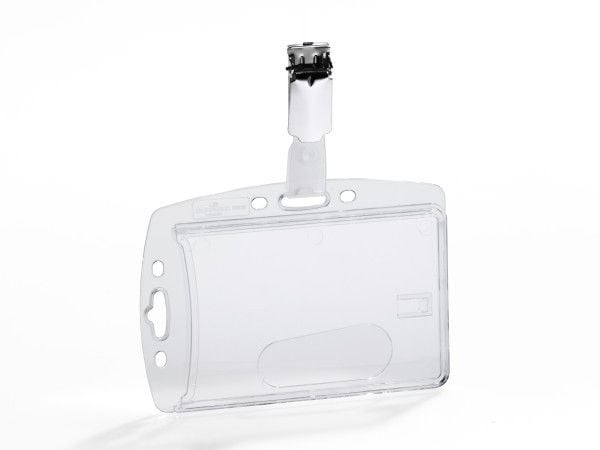 DURABLE Hartbox Clip Oper/Sicherheitsausw. 54x85mm 25 pakke