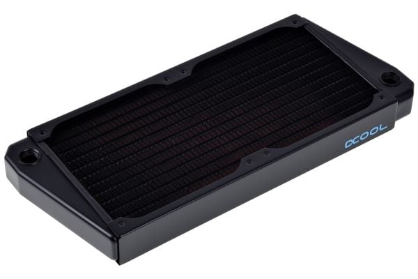 Alphacool 14229, Jäähdytin, Messinki, Terästä, Musta, 124 mm, 293 mm, 30 mm