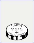 Varta V 315 - Batteri SR67 - sølvoksid - 20 mAh