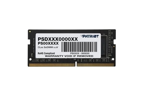 Patriot Signature Line - DDR4 - modul - 16 GB - SO DIMM 260-pin - 2666 MHz / PC4-21300 - CL19 - 1.2 V - ej buffrad - icke ECC