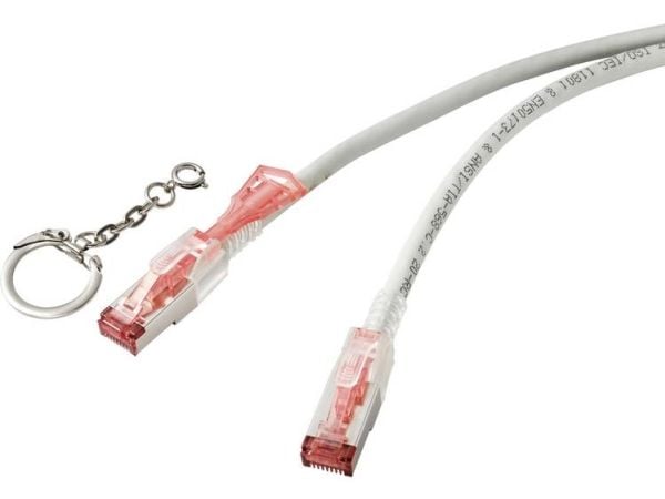 Renkforce RF-4533114, 1 m, Cat6a, S/FTP (S-STP), RJ-45, RJ-45