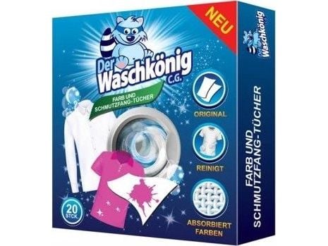 Waschkönig Wipes – fanger fargen, Waschkönig 20 stk