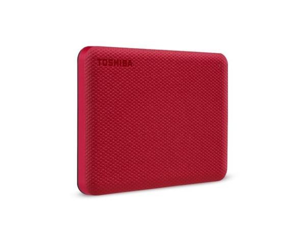 Toshiba Canvio Advance - Harddisk - 4 TB - ekstern (bærbar) - 2.5" - USB 3.2 Gen 1 - rød