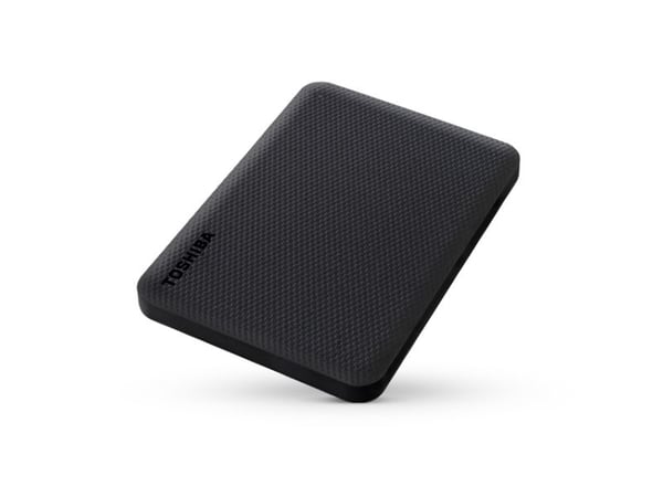 Toshiba Canvio Advance - Harddisk - 2 TB - ekstern (bærbar) - 2.5" - USB 3.2 Gen 1 - svart