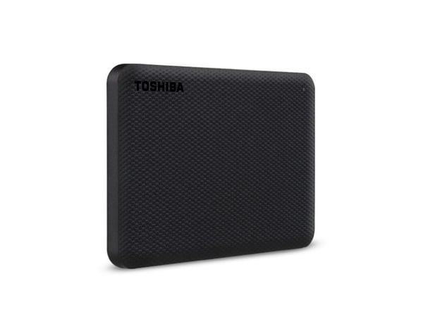 Toshiba Canvio Advance - Harddisk - 2 TB - ekstern (bærbar) - 2.5" - USB 3.2 Gen 1 - svart
