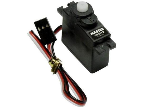 Midi-servo Master DS3012 Digital-servo Plast, metalliserad Anslutningssystem Universal (Graupner/JR/Futaba)