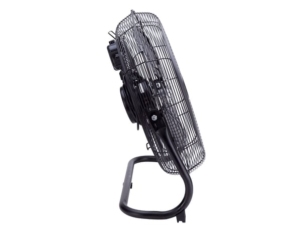 JATA VC3000, Kotitaloustuuletin lavoilla, Musta, Lattia, 62 dB, 50 cm, 10600 m³/h