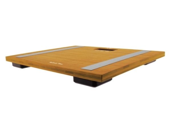 JATA 577, Elektronisk personvekt, 180 kg, Bamboo, kg, Rektangel, Bamboo