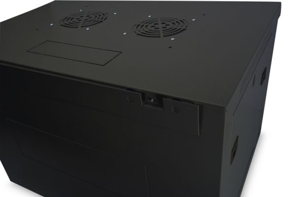 DIGITUS Dynamic Basic DN-19 07-U-EC-SW - Rack skap - veggmonterbar - RAL 9005 - 7U - 19"