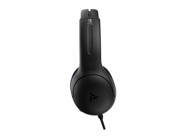 PDP Gaming LVL40 - For Nintendo Switch - headset - fullstorlek - kabelansluten - 3,5 mm kontakt - svart - för Sony PlayStation 4, Sony PlayStation ...