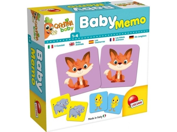 Lisciani Carotina Baby Memo Puppies
