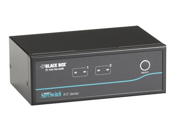 Black Box ServSwitch - KVM-svitsj - 2 x KVM port(s) - stasjonær