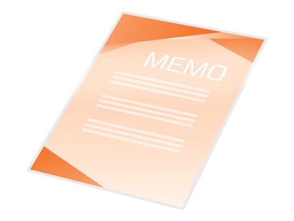 Lamineringslomme GBC A5 125 micron klar (100 stk.)
