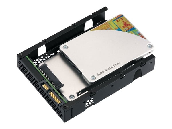 QNAP QDA-A2AR - Intern RAID-brønn - 3.5" to 2 x 2.5" - RAID JBOD, 0, 1 - SATA 6Gb/s