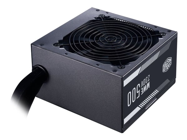 Cooler Master MWE White V2 500 - Nätaggregat (intern) - ATX12V 2.52/ EPS12V - 80 PLUS - AC 230 V - 500 Watt - aktive PFC - Europa