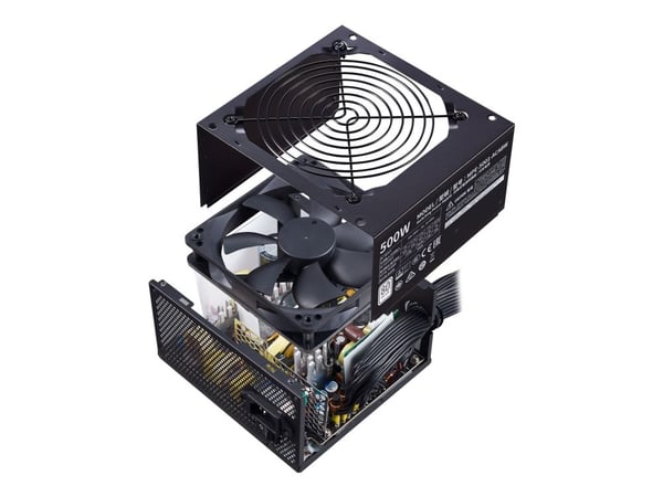 Cooler Master MWE White V2 500 - Nätaggregat (intern) - ATX12V 2.52/ EPS12V - 80 PLUS - AC 230 V - 500 Watt - aktive PFC - Europa