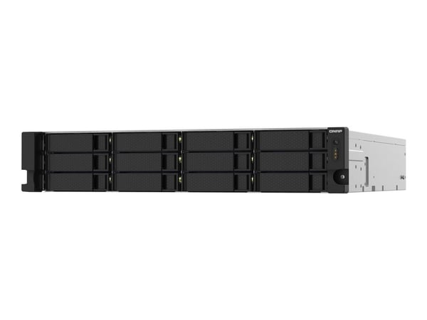 QNAP TS-1232PXU-RP - NAS-server - 12 brønner - kan monteres i rack - SATA 6Gb/s - RAID 0, 1, 5, 6, 10, 50, 60, JBOD - RAM 4 GB - Gigabit Ethernet /...