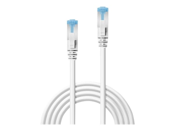 Lindy - Koblingskabel - RJ-45 (hann) til RJ-45 (hann) - 15 m - SFTP, PiMF - CAT 6a - halogenfri, uten hindringer - hvit
