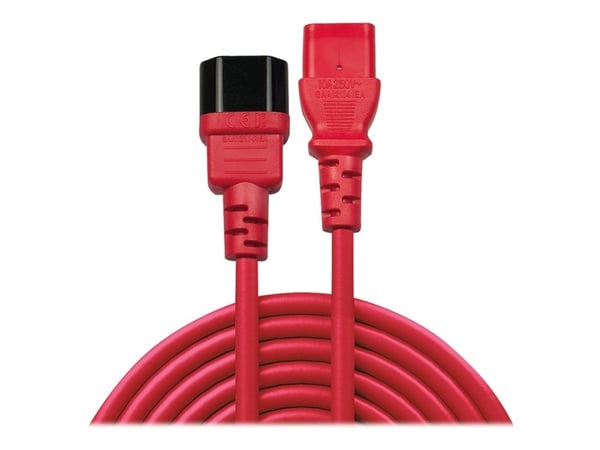 Lindy 30476, 0,5 m, C14 liitin, C13 liitin