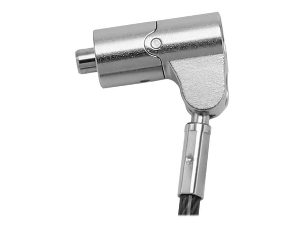 DICOTA Security Lock Exchangeable T/N/W Head - Sikkerhetskabellås - antrasitt - 2 m