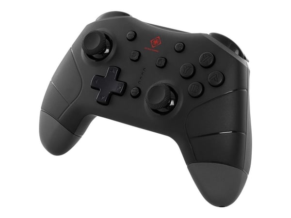 DELTACO GAMING GAM-103 - Spelkontroll - trådlös - Bluetooth - svart - för Android, PC, Nintendo Switch