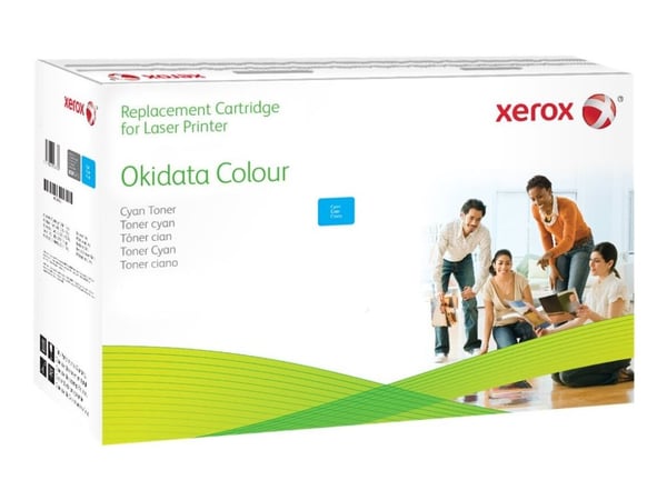 Xerox OKI C5650 - Cyan - kompatibel - tonerpatron (alternativ for: OKI 43872307) - for OKI C5650dn, 5650n, 5750dn, 5750n