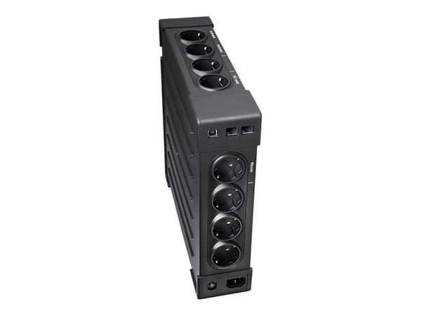 Eaton Ellipse ECO 1200 USB DIN - UPS (rackmonterbar/extern) - AC 230 V - 750 Watt - 1200 VA - USB - utgångskontakter: 8 - 2U - 19"