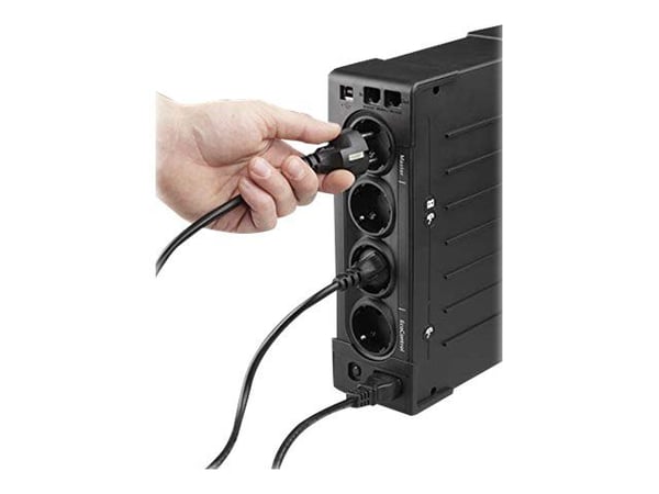 Eaton Ellipse ECO 1200 USB DIN - UPS (rackmonterbar/extern) - AC 230 V - 750 Watt - 1200 VA - USB - utgångskontakter: 8 - 2U - 19"