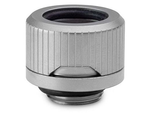 EK Water Blocks EK-Quantum Torque HDC 14 tilkobling rett G1/4 tommer AG til 14 mm OD Hardtube - Satin Titanium