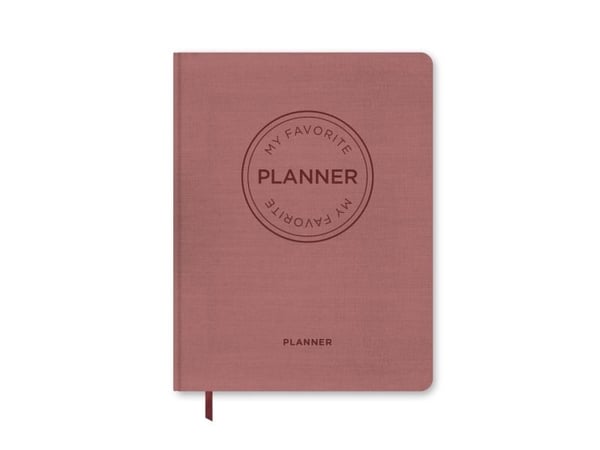 SUOSIKKIMME PLANNER Udateret / Vintage Rosa | Forlaget Aronsen | Kieli: Tanska