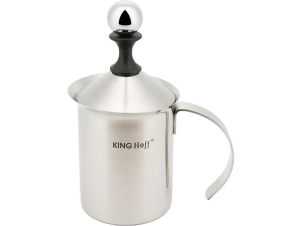 KingHoff teräksinen maidonvaahdotin (KH-3125) KingHoff teräksinen maidonvaahdotin (KH-3125)