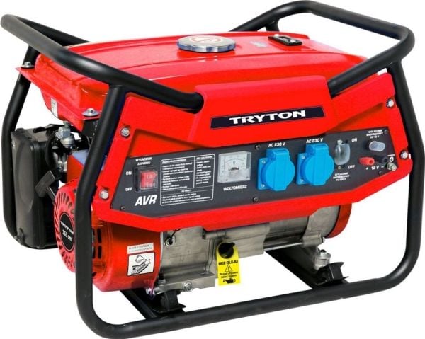 Tryton aggregat 2000 W, AVR, 2 x 230 V, 12 V, CE