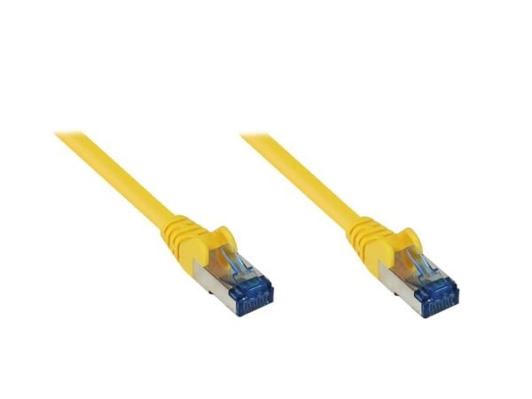Alcasa 8060-H075Y, 7,5 m, Cat6a, S/FTP (S-STP), RJ-45, RJ-45, Gult