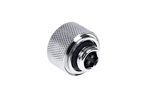 Alphacool Eiszapfen HardTube 16mm - Armatur for væskekjølesystemkompresjon - krom (en pakke 6)