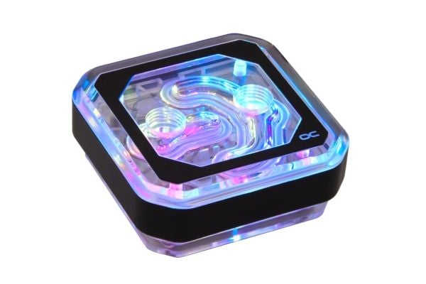 Alphacool Ice Block XPX Aurora CPU - akryyli musta digitaalinen RGB