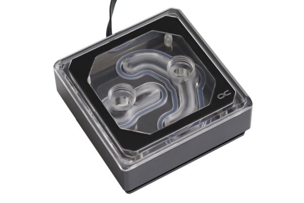 Alphacool Eisblock XPX Aurora Edge, Vannblokk, Messing, Kobber (Cu), Perspex, Svart, LGA 1150 (kontakt H3), LGA 1151 (kontakt H4), LGA 1155 (Socket...