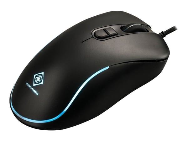DELTACO GAMING DM120 - Mus - ergonomisk - kablet - USB