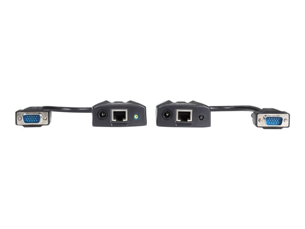 Black Box Mini CATx VGA Extender Kit with Video Equalization Adjustment - Videoforlenger - opp til 150 m - TAA-samsvar
