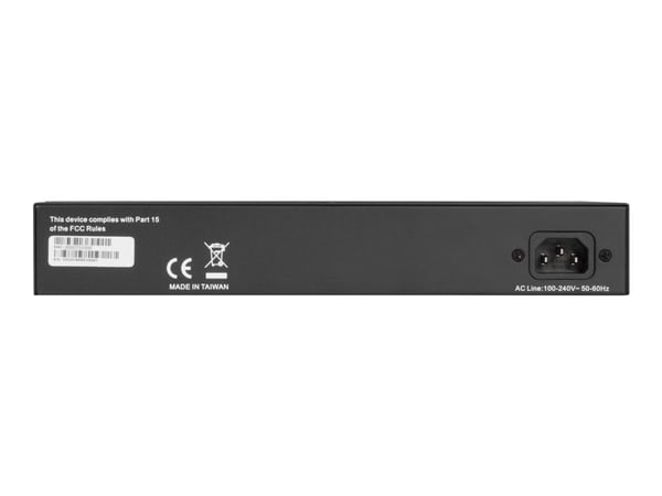 BLACK BOX LGB2000-serien Gigabit Ethernet Web Smart Switch (16) 10/100/1000-Mbps koppar RJ45, (2) 100/1000-Mbps SFP