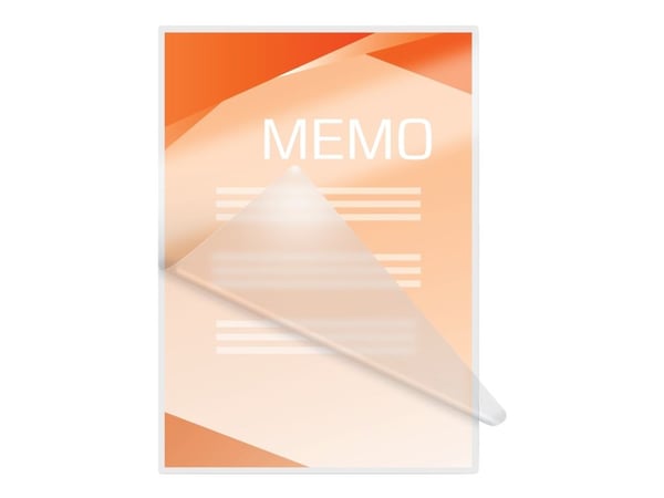 Lamineringslomme GBC A5 125 micron selvklæbende Peel'n Stick 154x216 mm (100 stk.)