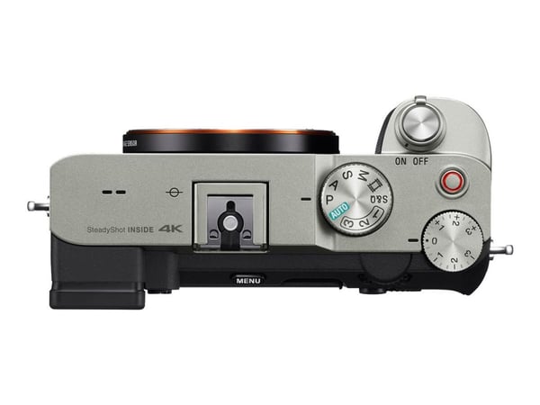 Sony a 7C, 24,2 MP, 6000 x 4000 pikseliä, CMOS, 4K Ultra HD, Kosketusnäyttö, Musta, Hopea