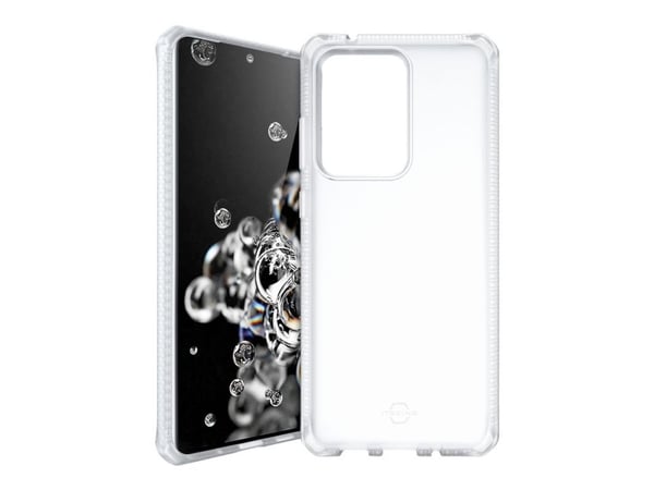 ITSKINS Spectrum // Frost - Baksidedeksel for mobiltelefon - Impacthane - gjennomsiktig - for Samsung Galaxy S20 Ultra, S20 Ultra 5G